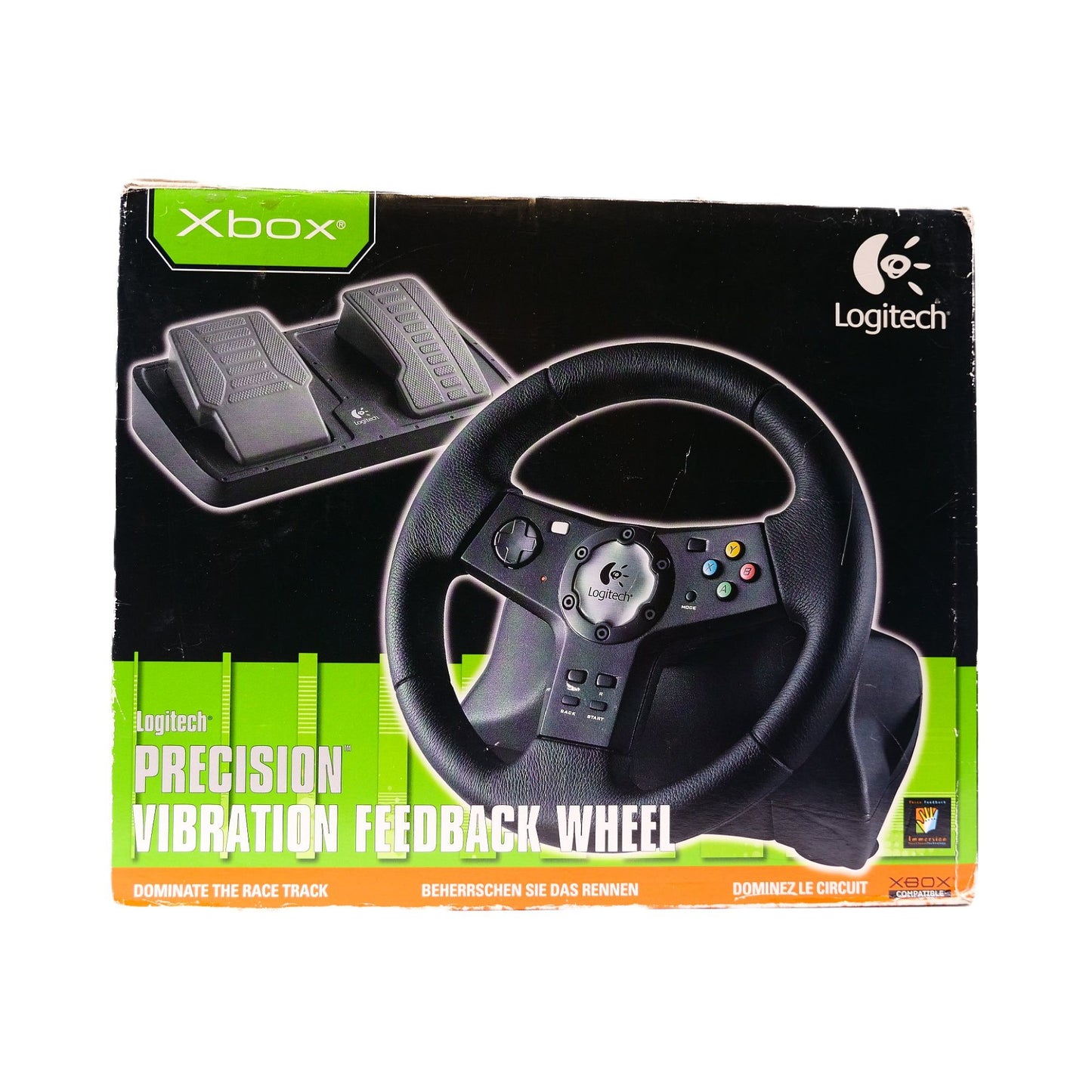 XBOX: Controller Vibration Feedback Wheel Logitech