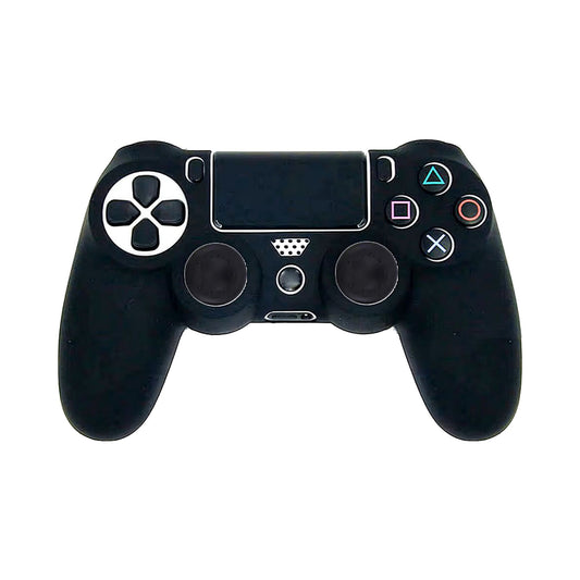 PlayStation 4: Controller Silicone + Thumb Grips (Black) PS4