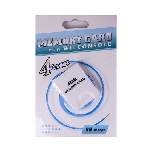 Nintendo WII: Memory Card (4MB) WHITE