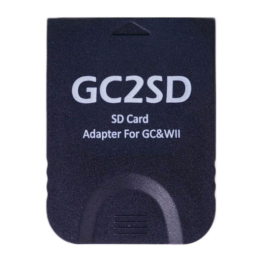 Nintendo GC WII: Memory Card SD Adapter (Black)