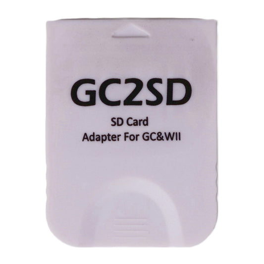 Nintendo GC WII: Memory Card SD Adapter (White)