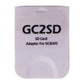 Nintendo GC WII: Memory Card SD Adapter (White)