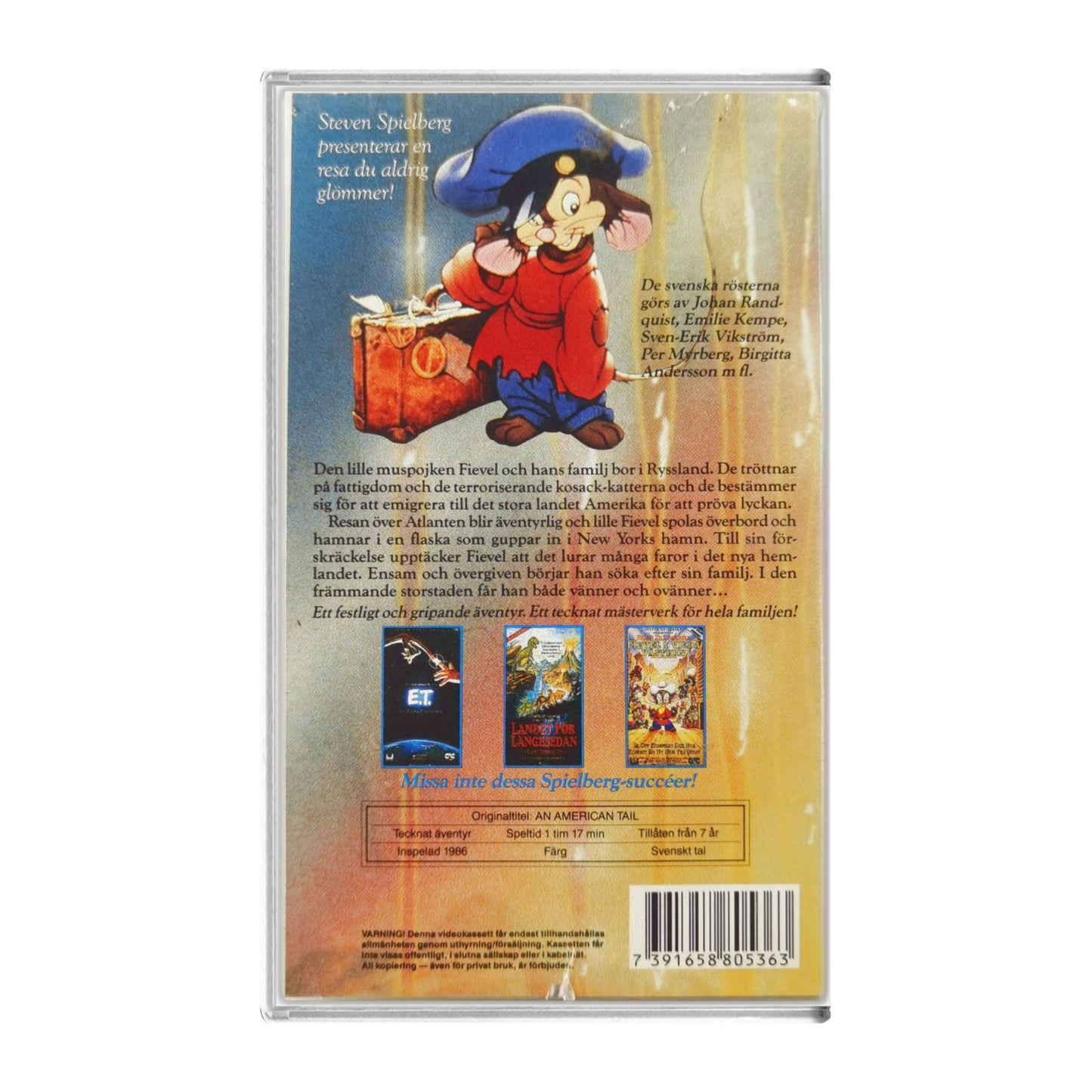 An American Tail (1986) Fievel: Resan Till Amerika