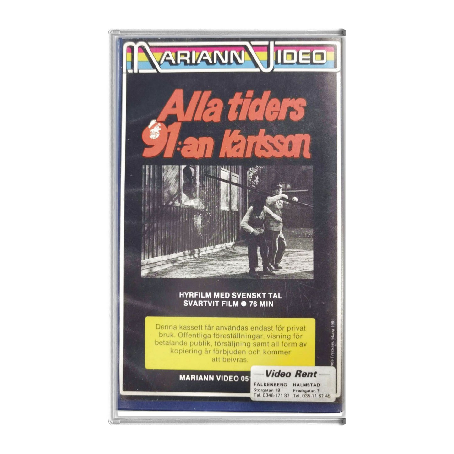 91an (1953) Karlsson Alla tiders