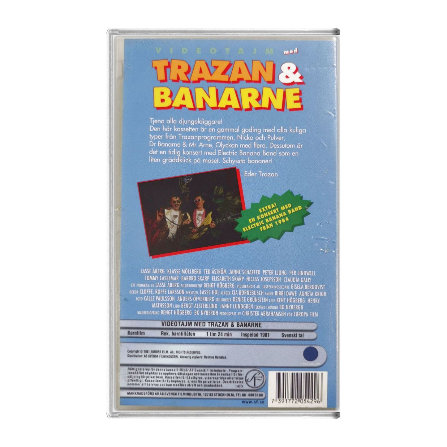 Trazan & Banarne (1981) Videotajm