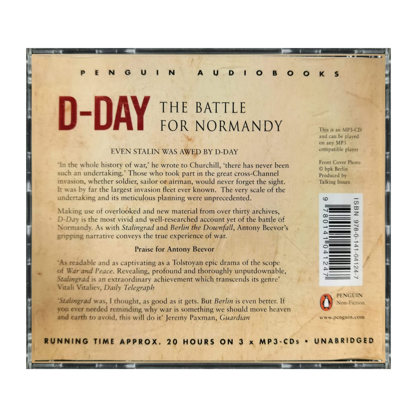 Antony Beevor: D-Day The Battle For Normandy