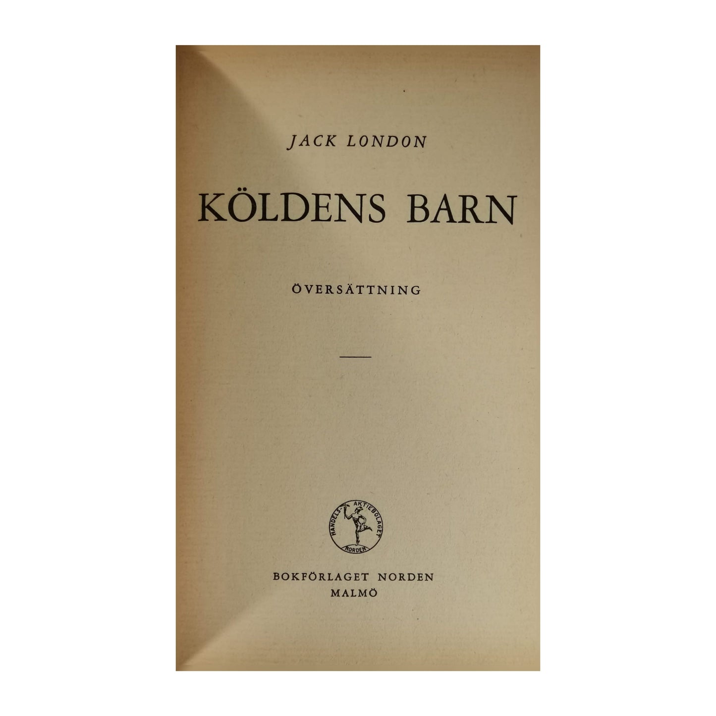 Jack London: Köldens Barn