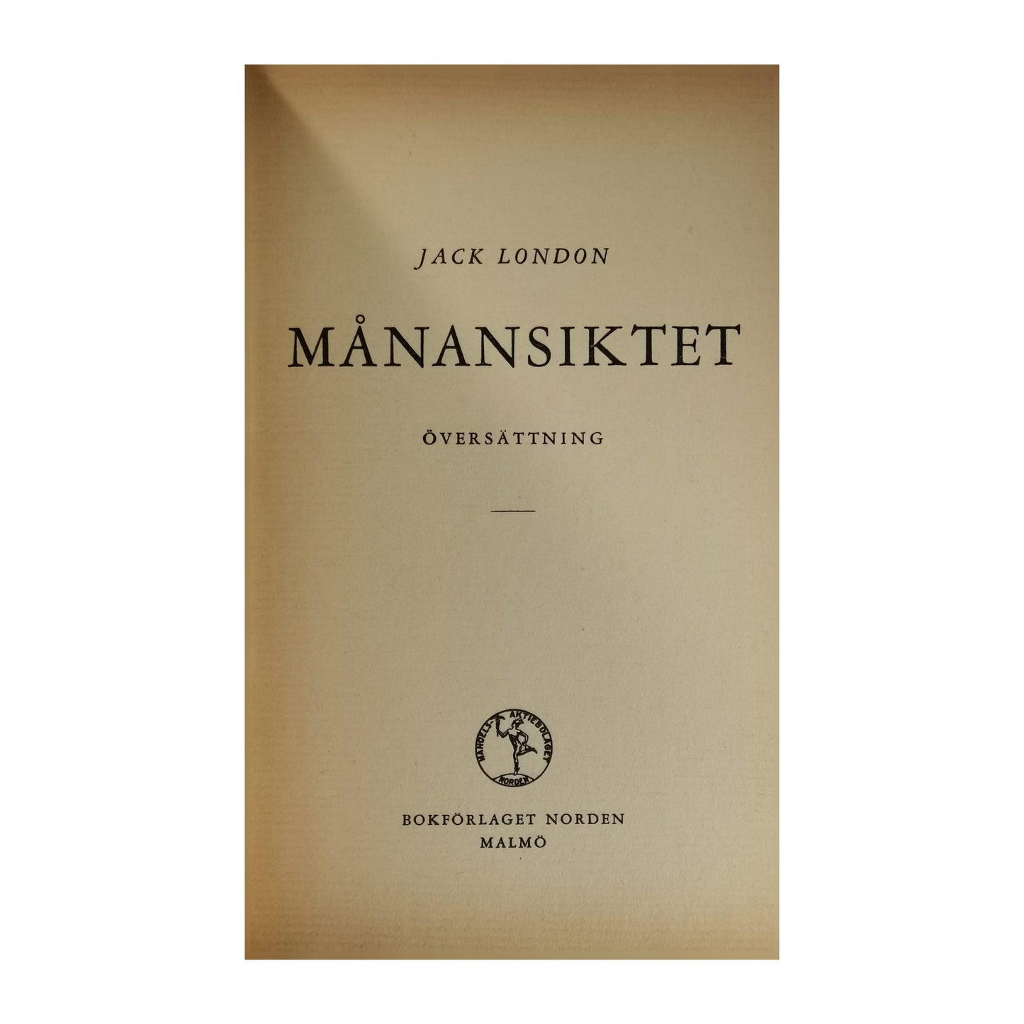 Jack London: Månansiktet