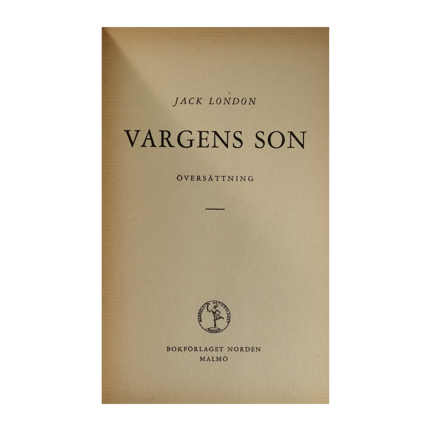 Jack London: Vargens Son