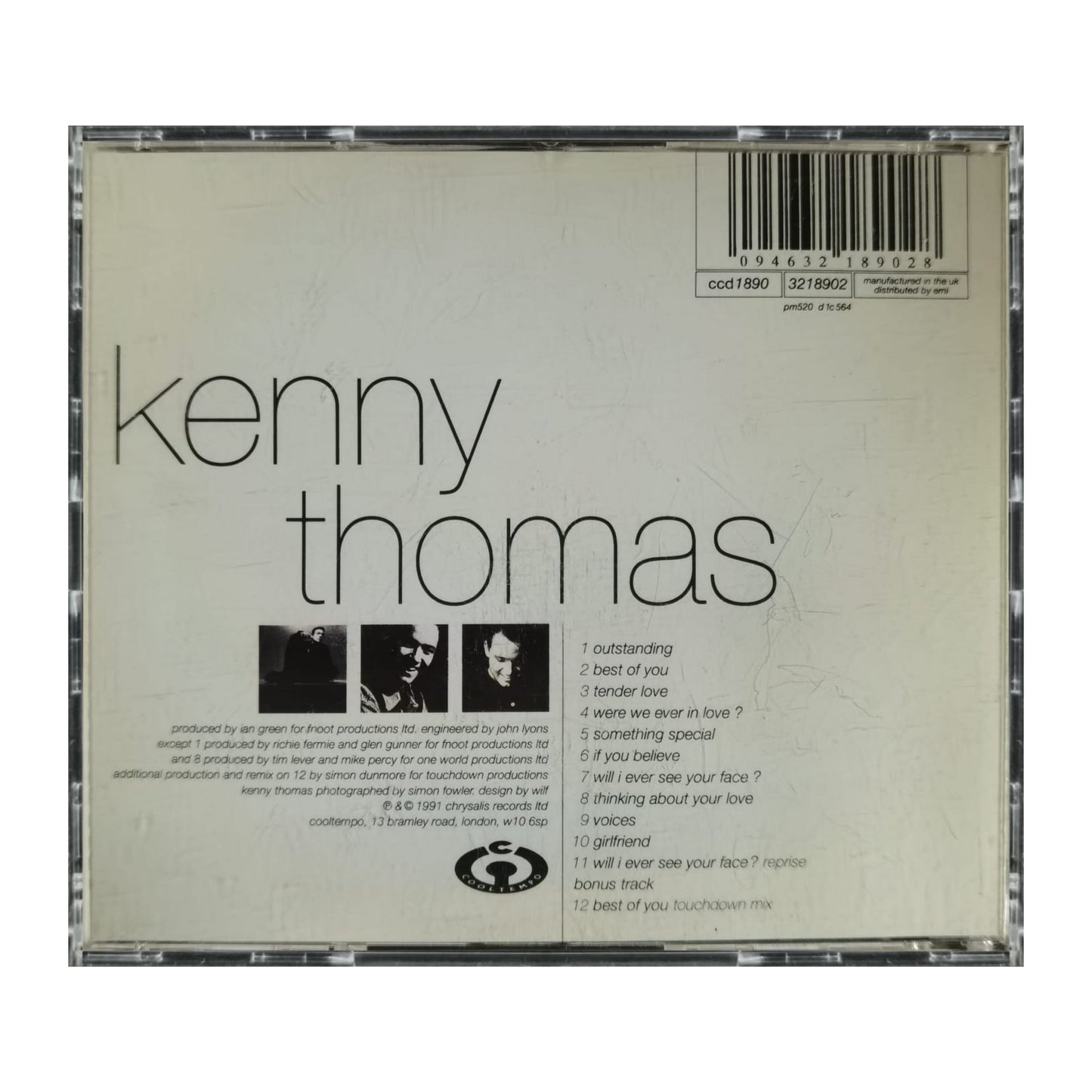 Kenny Thomas: Voices