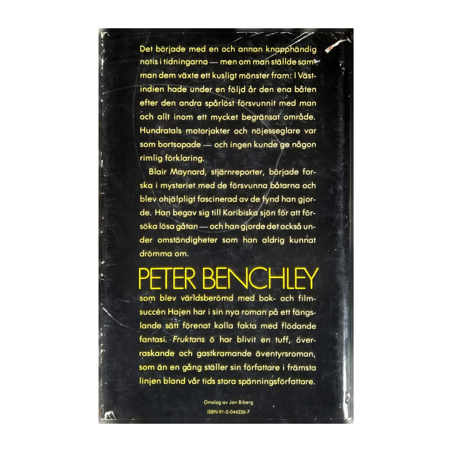 Peter Benchley: Fruktans Ö