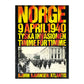 Bjørn Bjørnsen: Norge 9 April 1940 Tyska Invasionen