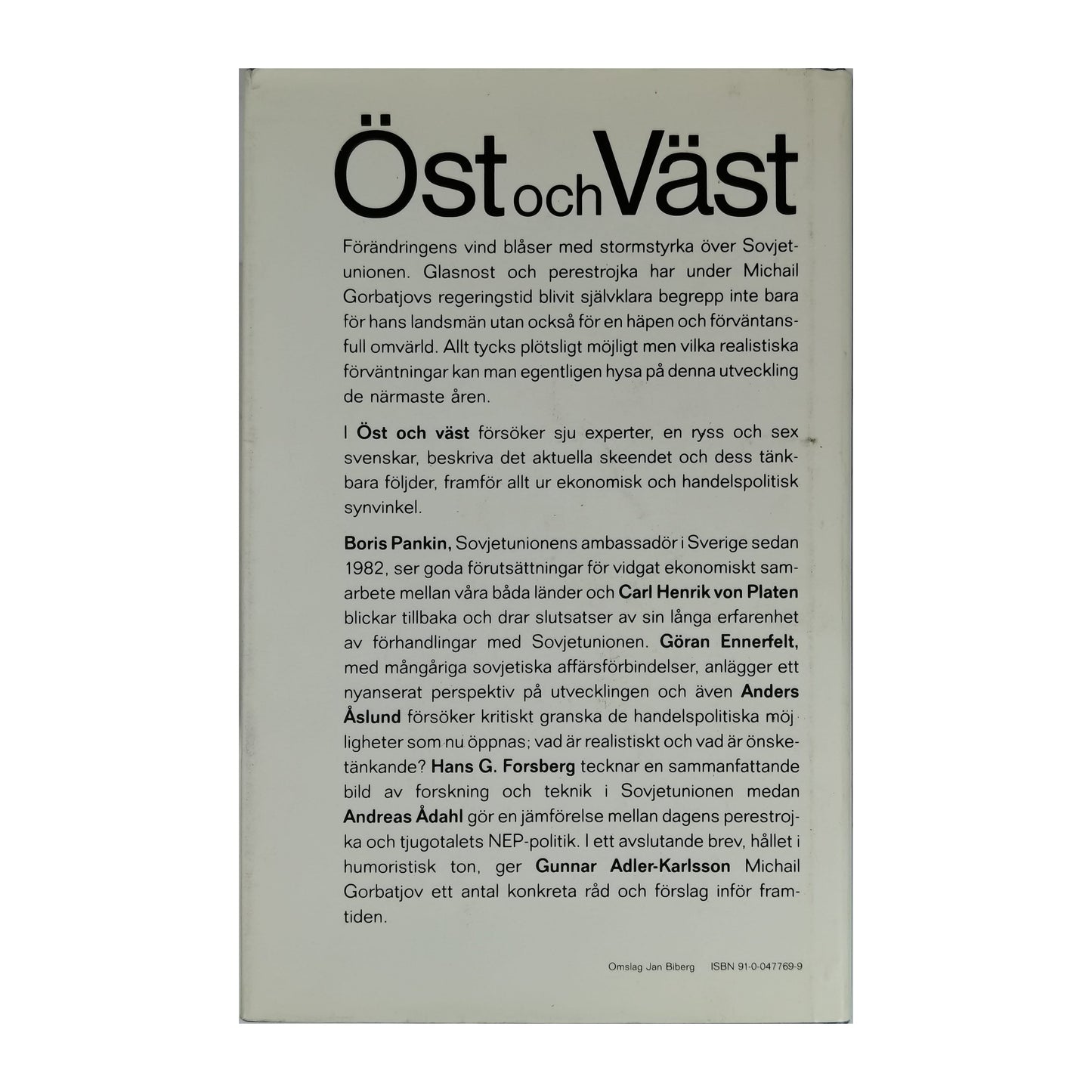 Öst Och Väst