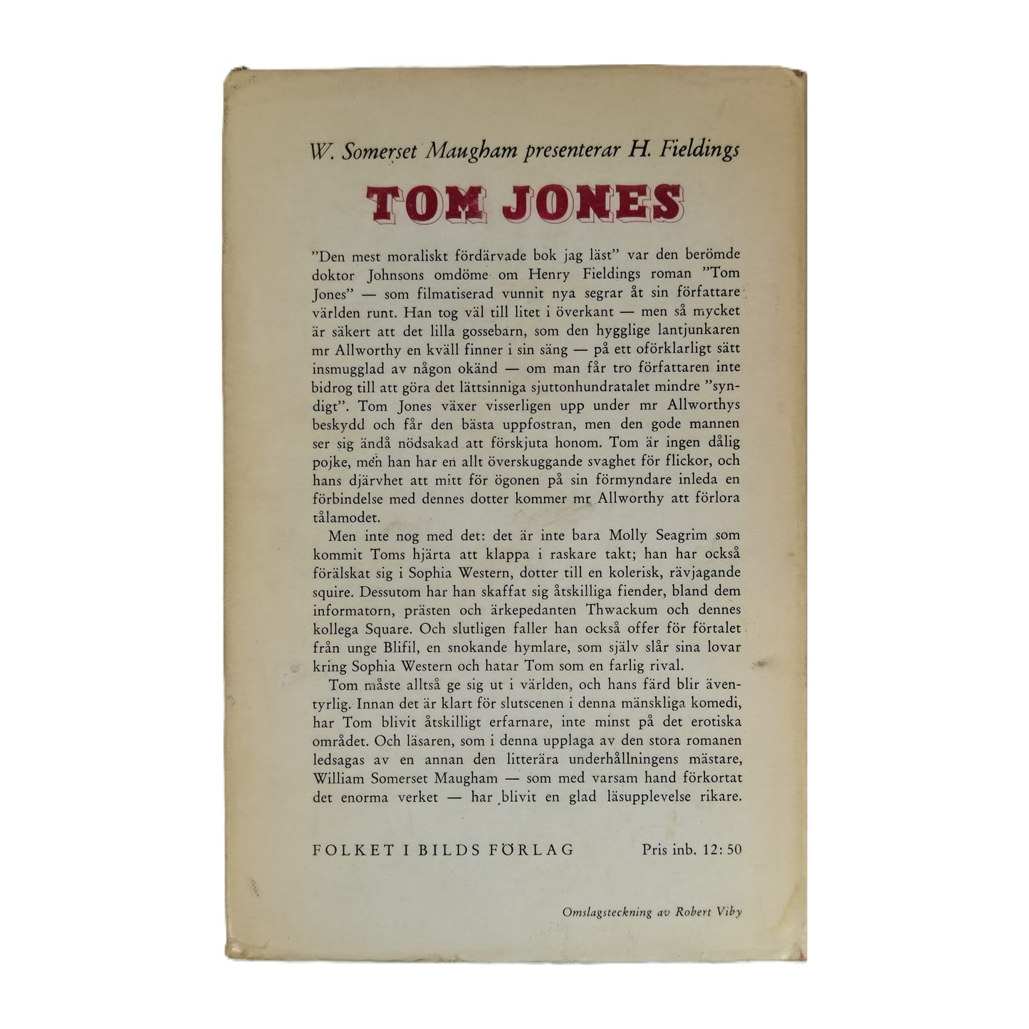 Henry Fielding & W. Somerset Maugham: Tom Jones