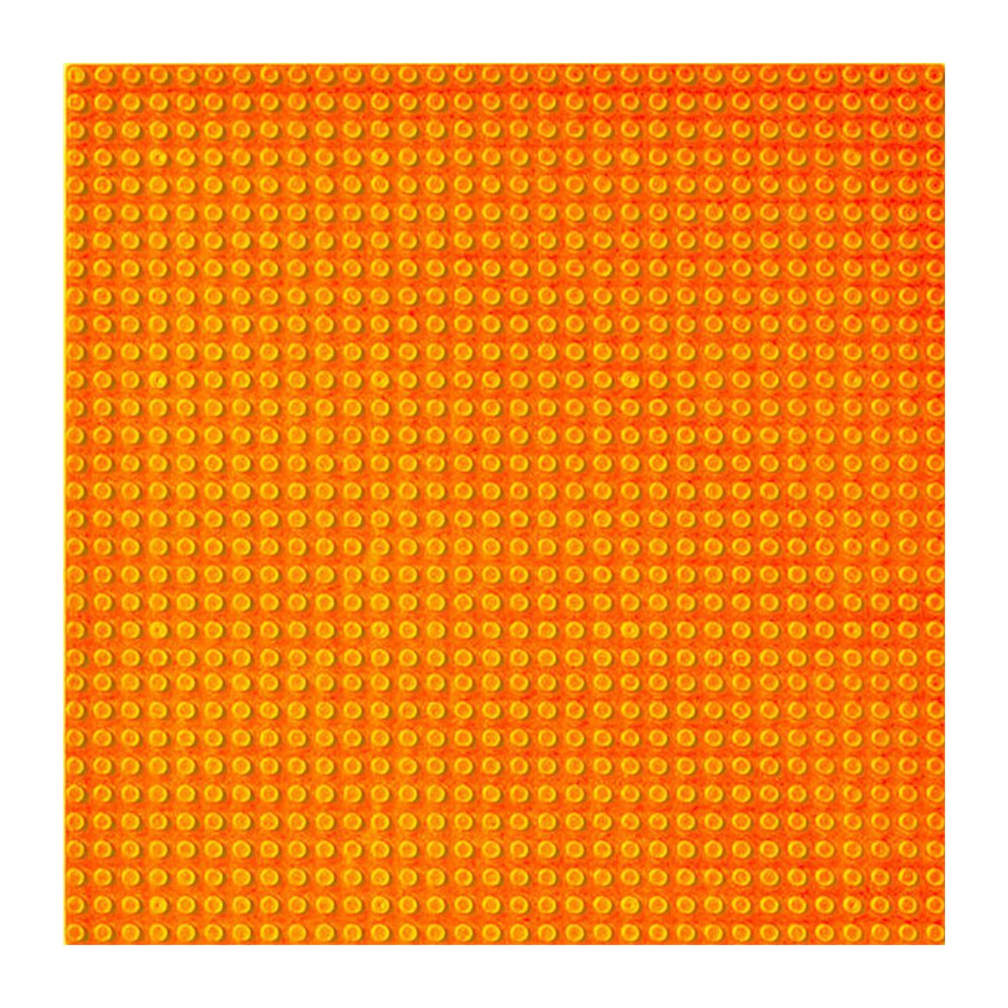 Building Blocks Plate (25cm) (Orange)