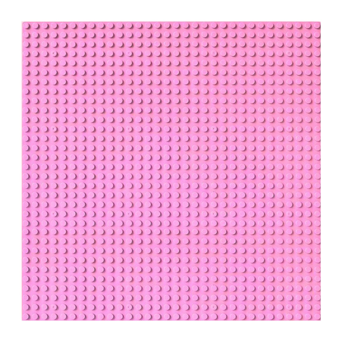 Building Blocks Plate (25cm) (Pink)