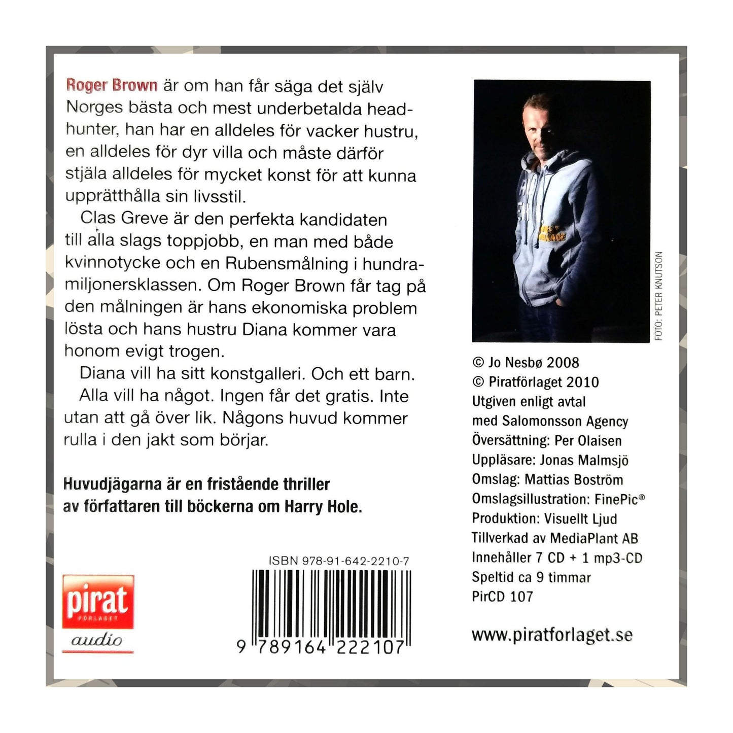 Jo Nesbø: Huvudägarna