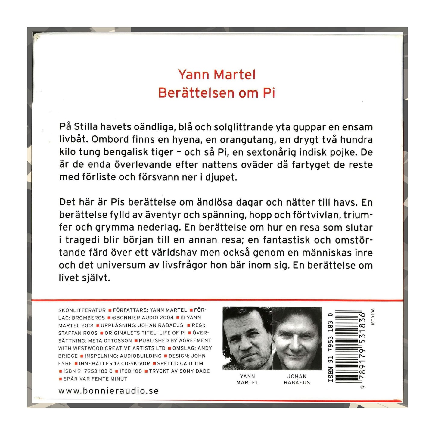 Yann Martel: Berättelsen Om Pi