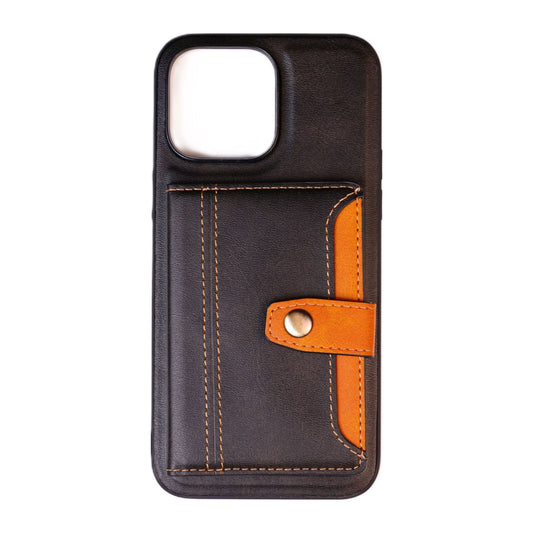 Simple Wallet Case - (IPhone 11 Pro Max) (BLACK) (PU LEATHER)