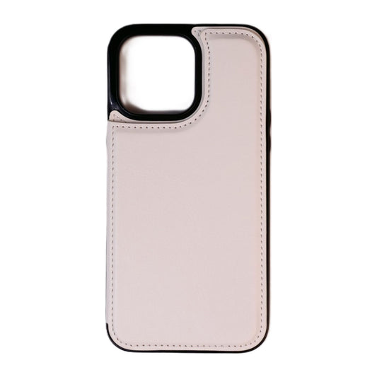 Multi-Slot Wallet Case - (IPhone 14 Pro Max) (WIHTE) (PU LEATHER)