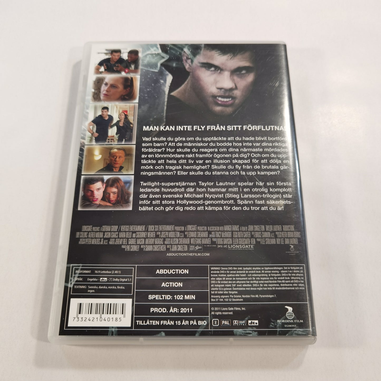 Abduction (2011) - DVD SE