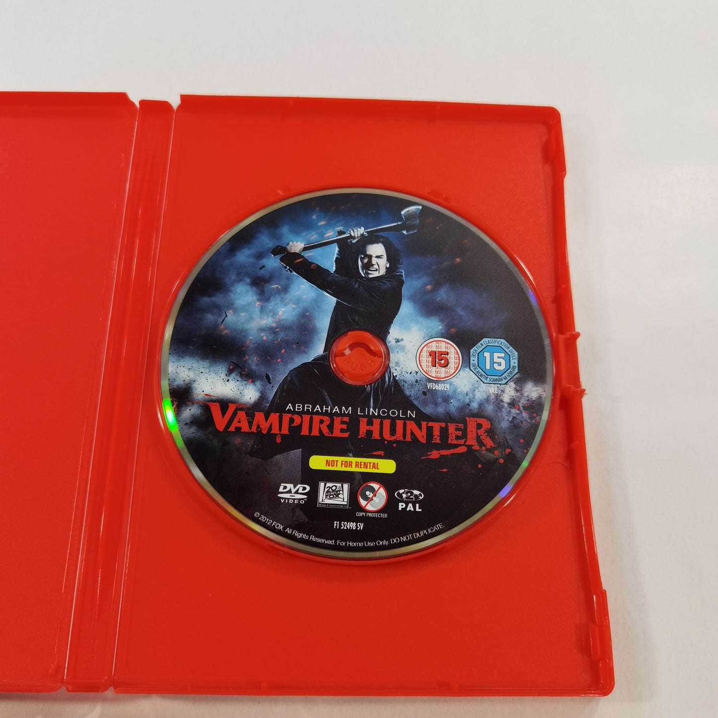 Abraham Lincoln: Vampire Hunter (2012) - DVD UK 2012