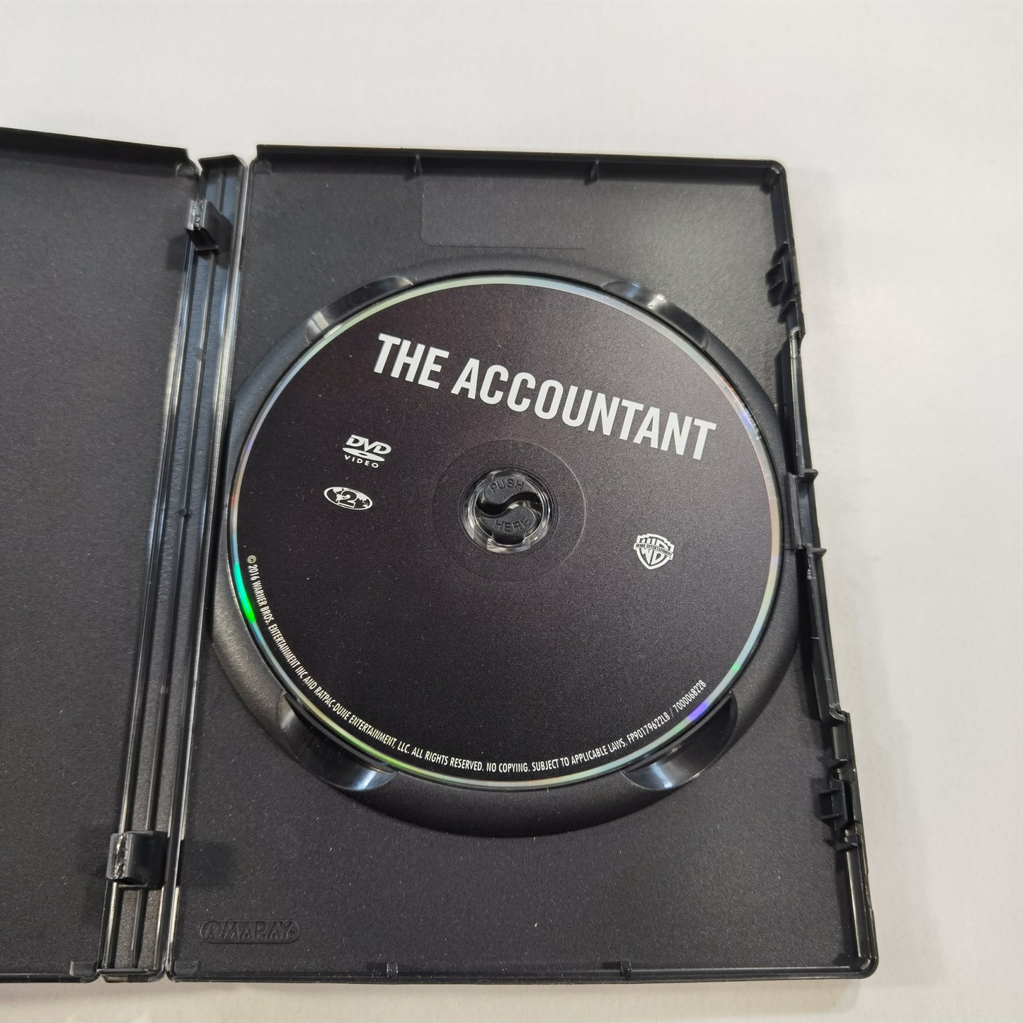 The Accountant (2016) - DVD SE NO DK FI 2017