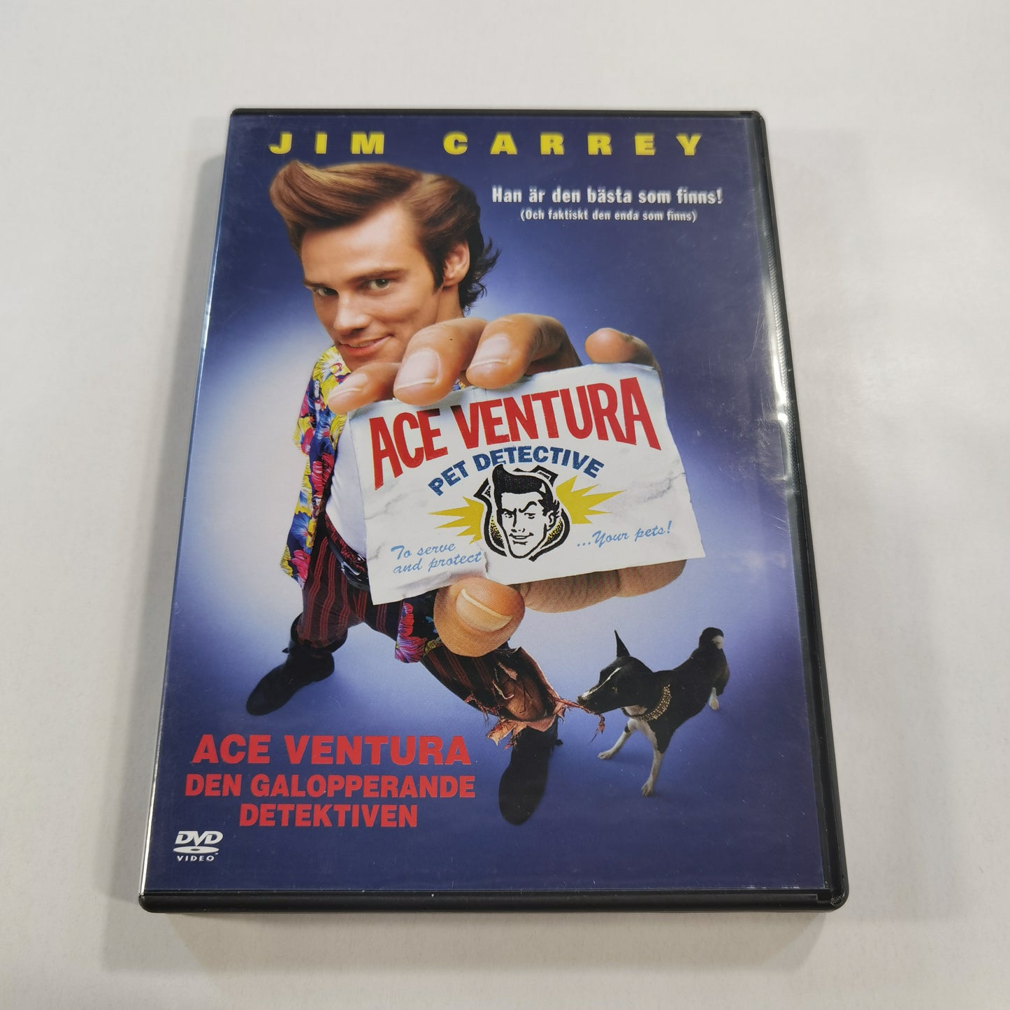 Ace Ventura: Pet Detective ( Den Galopperade Detektiven ) (1994) - DVD SE 1999