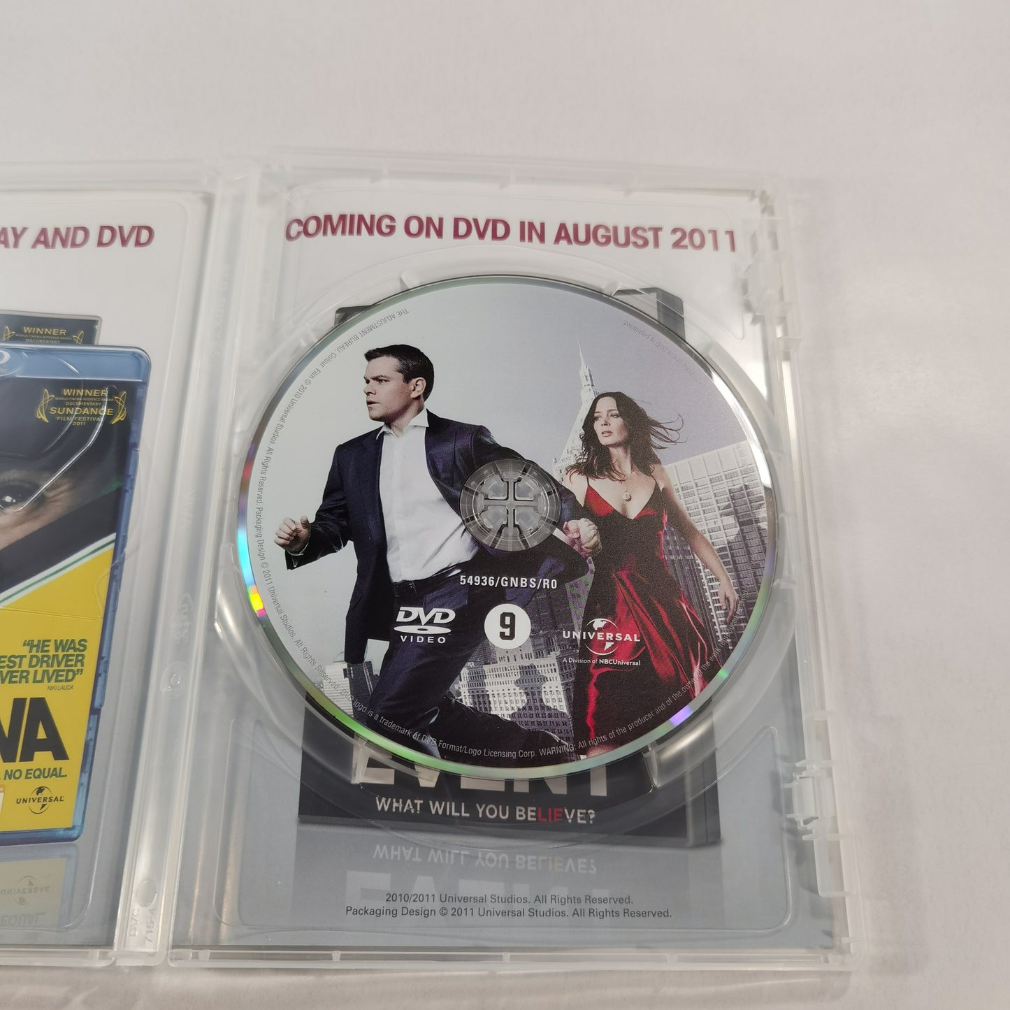 The Adjustment Bureau (2011) - DVD SE NO DK FI 2011