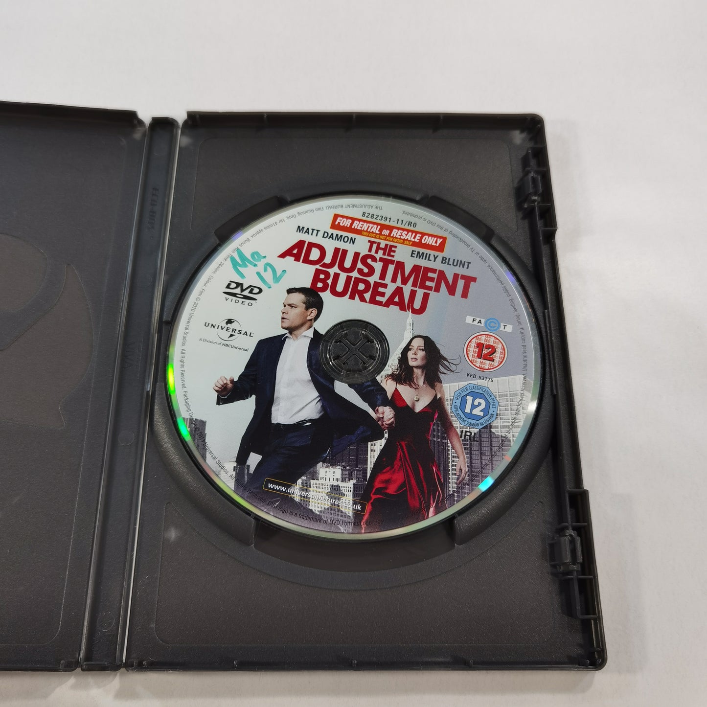 The Adjustment Bureau (2011) - DVD UK 2011 RC