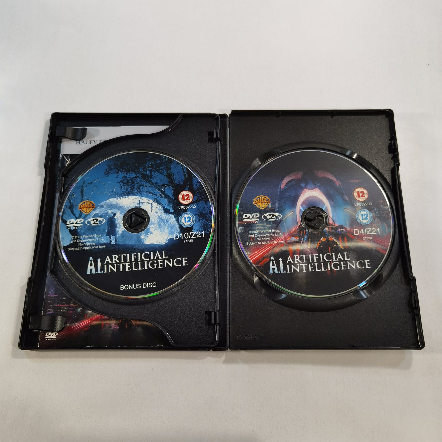 A.I. Artificial Intelligence (2001) - DVD UK 2002 RC