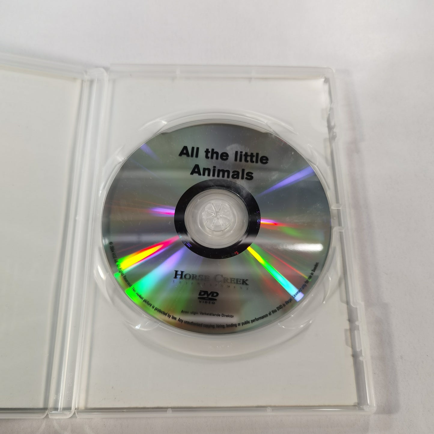 All the Little Animals (1998) - DVD SE 2004