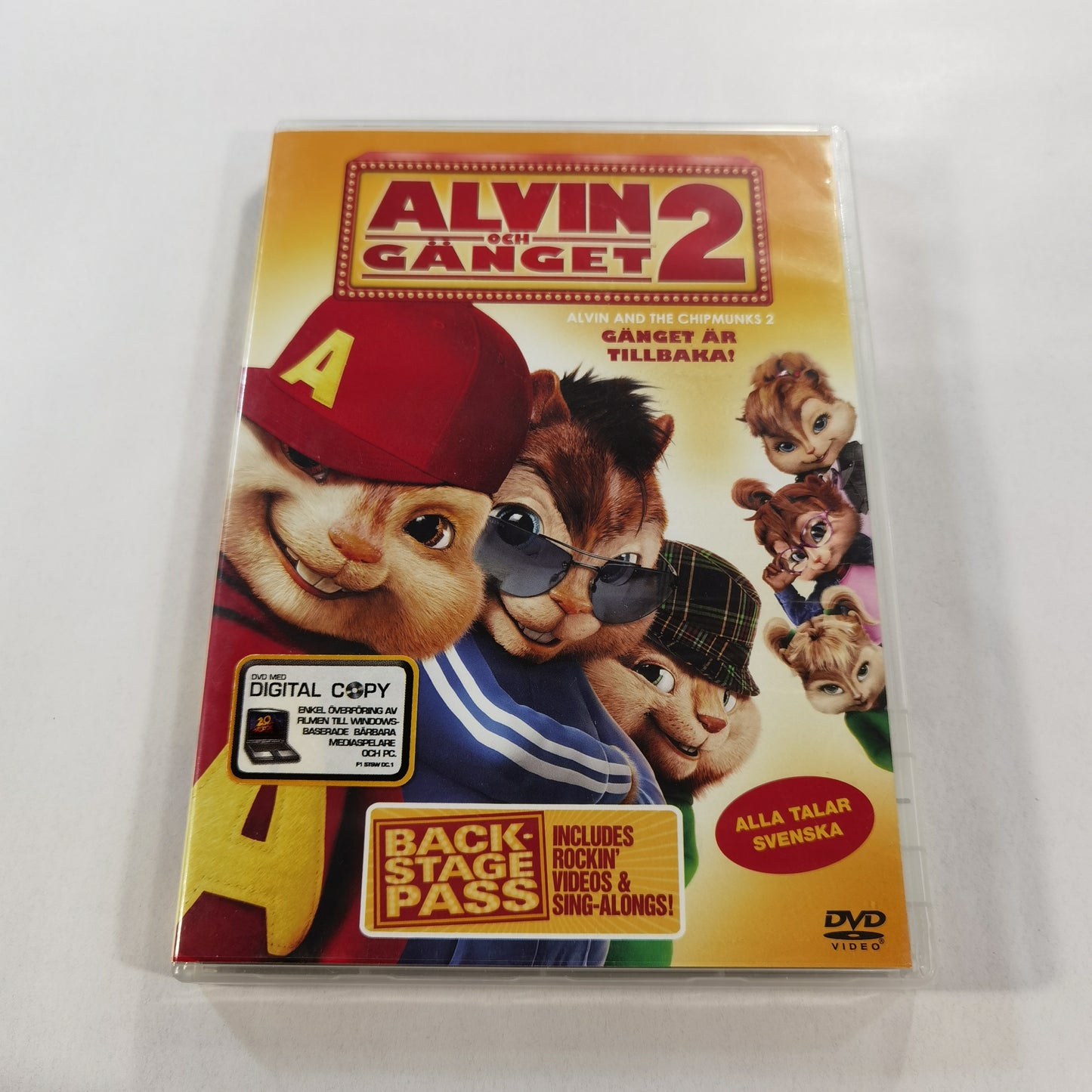 Alvin and the Chipmunks: The Squeakquel ( Alvin Och Gänget 2 ) (2009) - DVD SE 2010