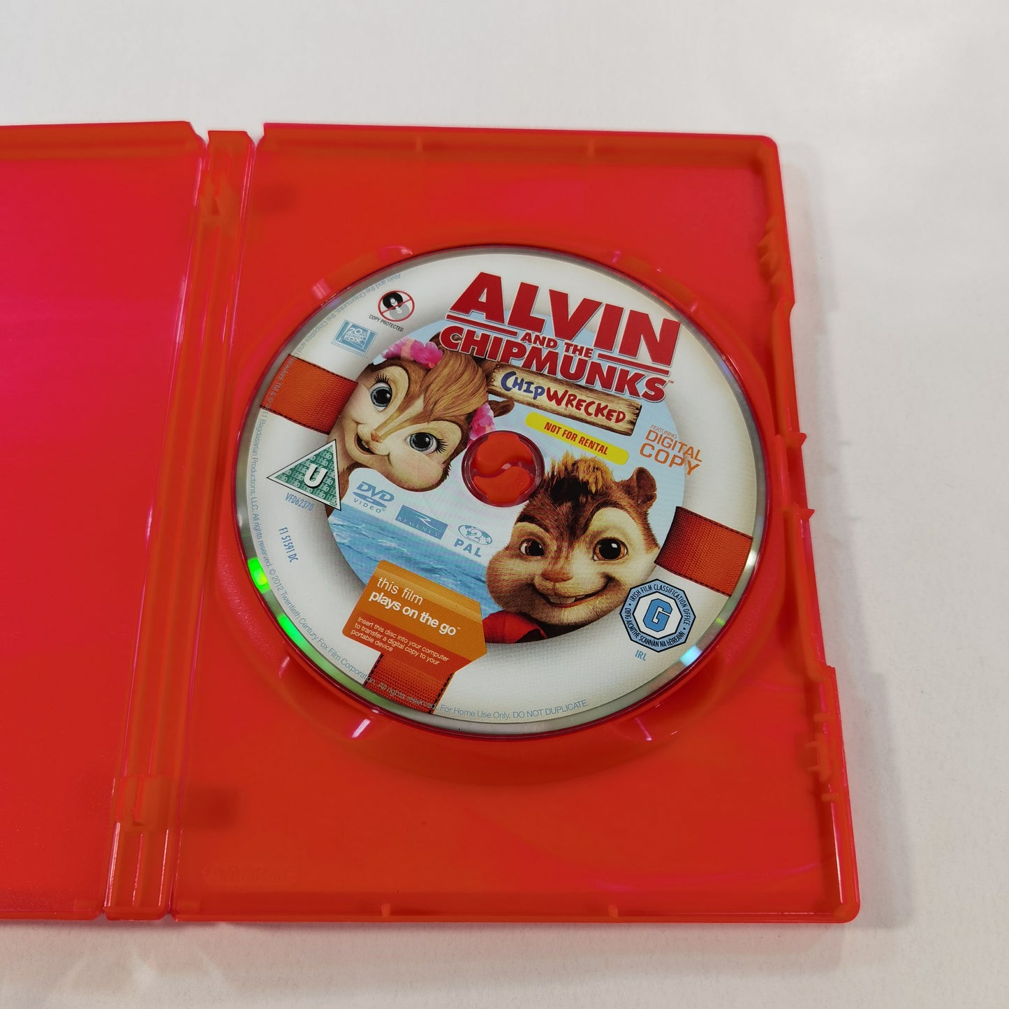 Alvin And The Chipmunks: Chipwrecked (2011) - DVD 5039036050982