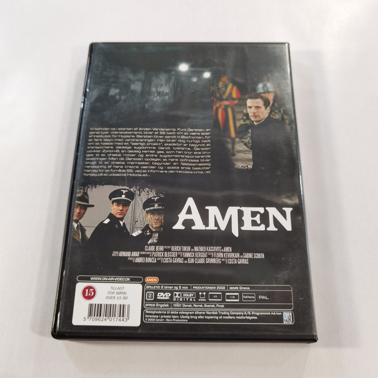 Amen (2002) - DVD DK