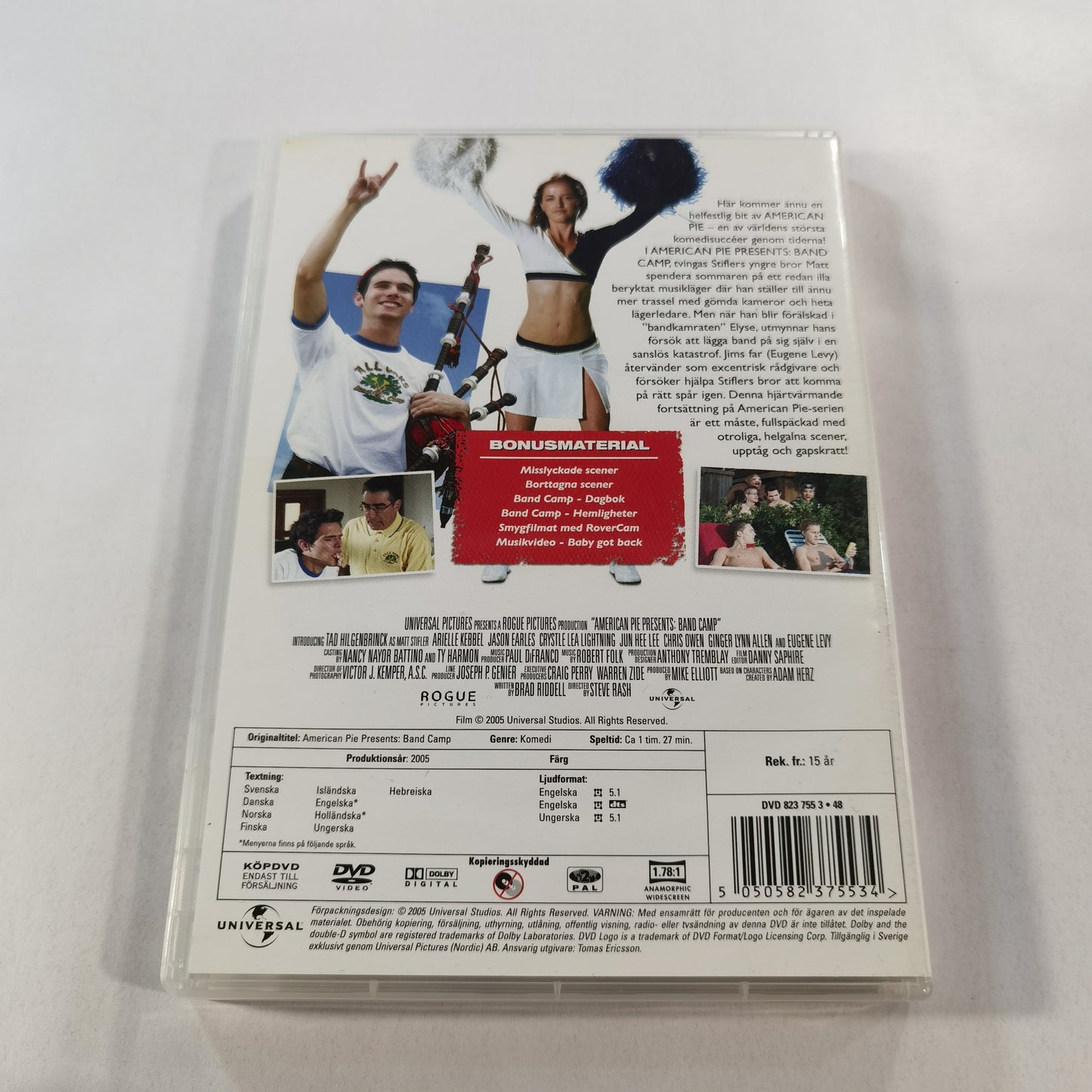 American Pie Presents: Band Camp (2005) - DVD SE 2005