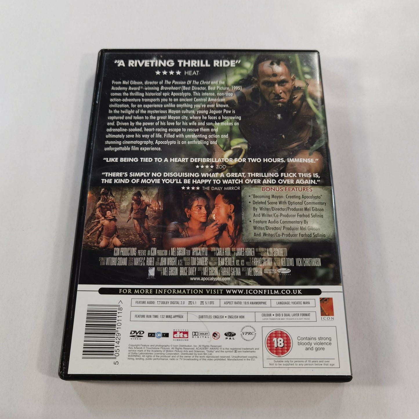Apocalypto (2006) - DVD UK