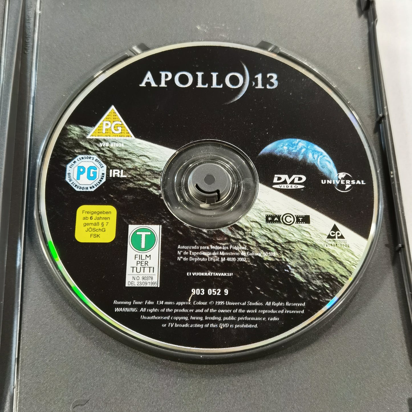 Apollo 13 (1995) - DVD UK 2002
