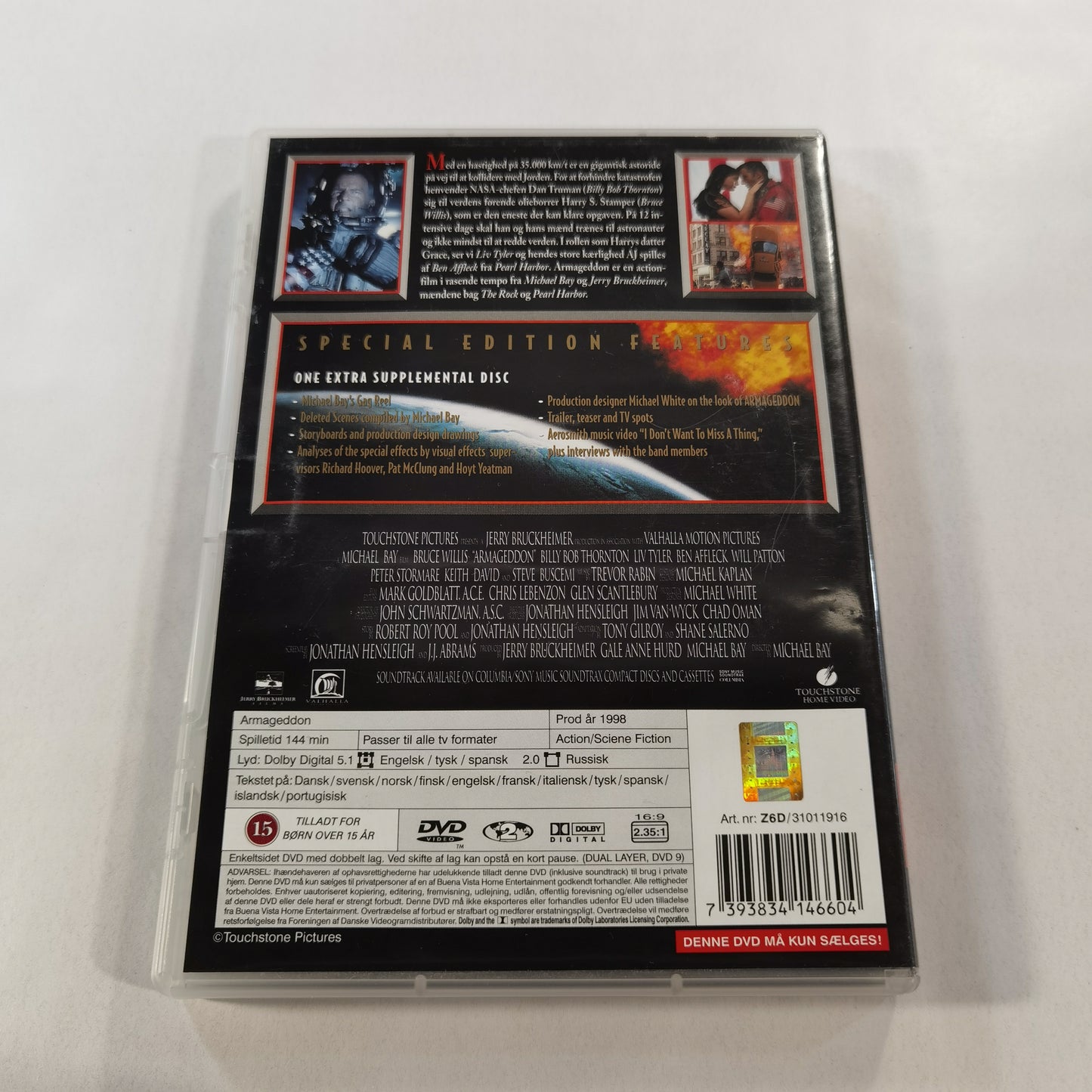 Armageddon (1998) - DVD DK Special Edition