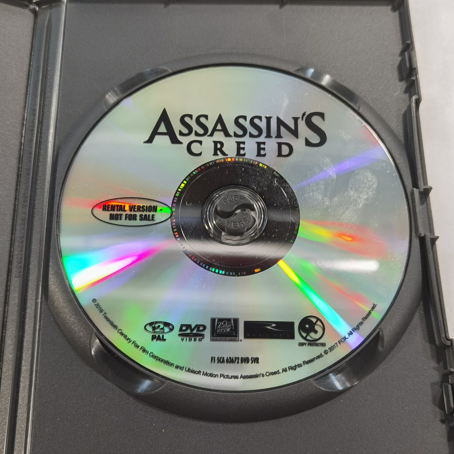 Assassin's Creed (2016) - DVD SE FI 2017 RC
