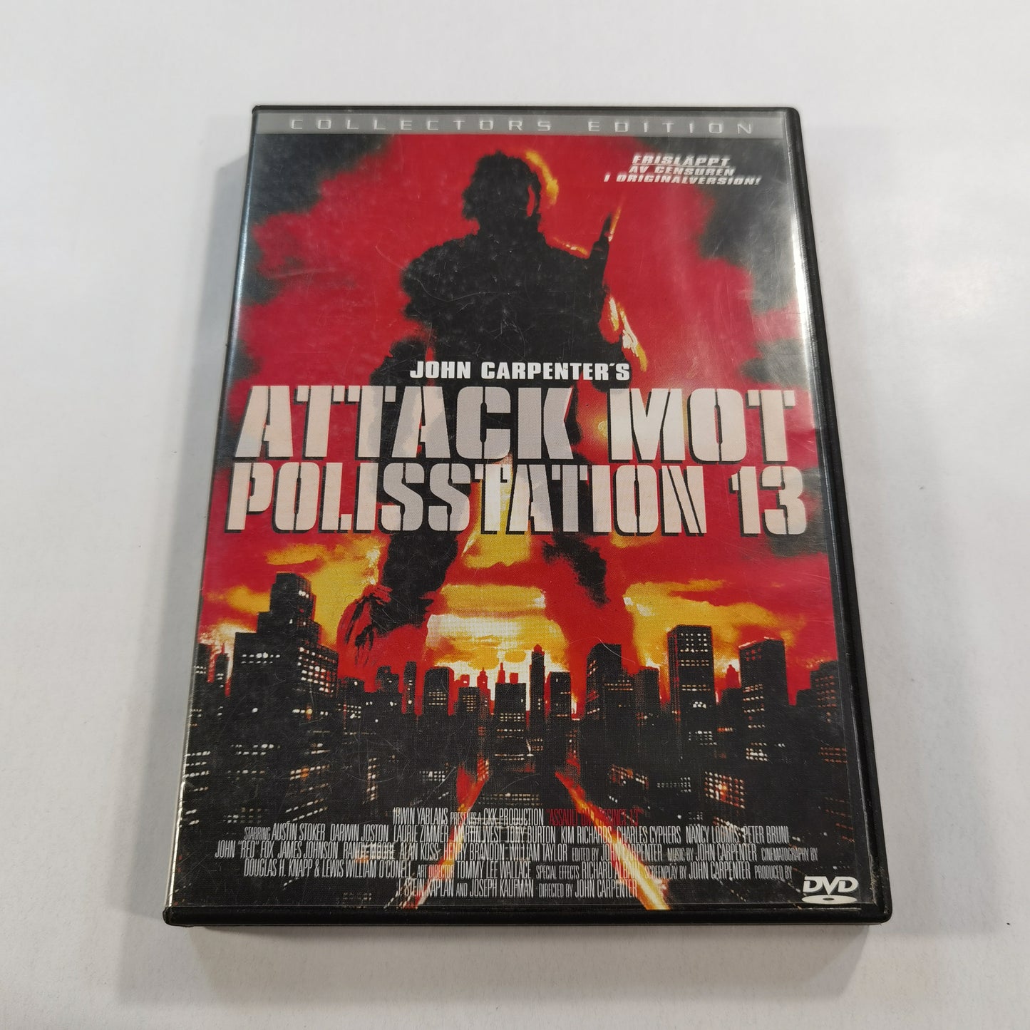 Assault on Precinct 13 ( Attack Mot Polisstationen 13 ) (1976) - DVD SE Collector's Edition