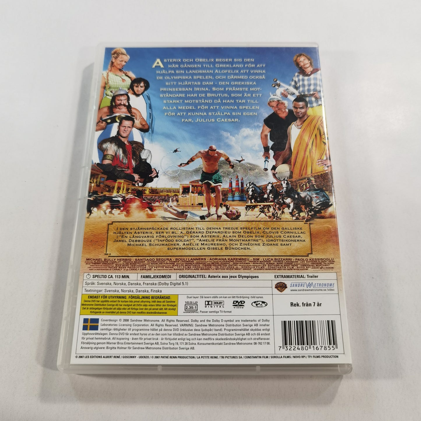 Asterix På Olympiaden (2008) - DVD SE 2008 RC