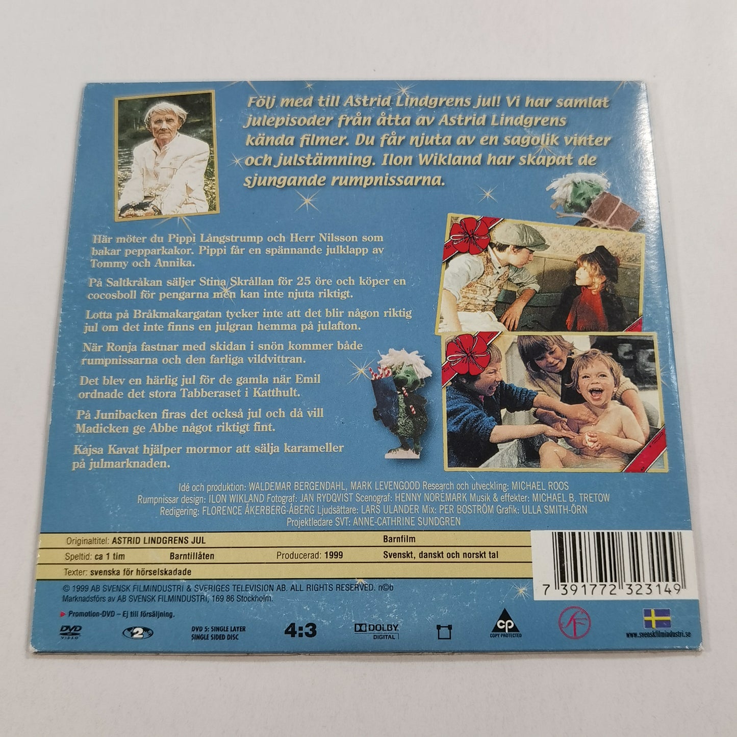 Astrid Lindgrens Jul (1999) - DVD SE Mini