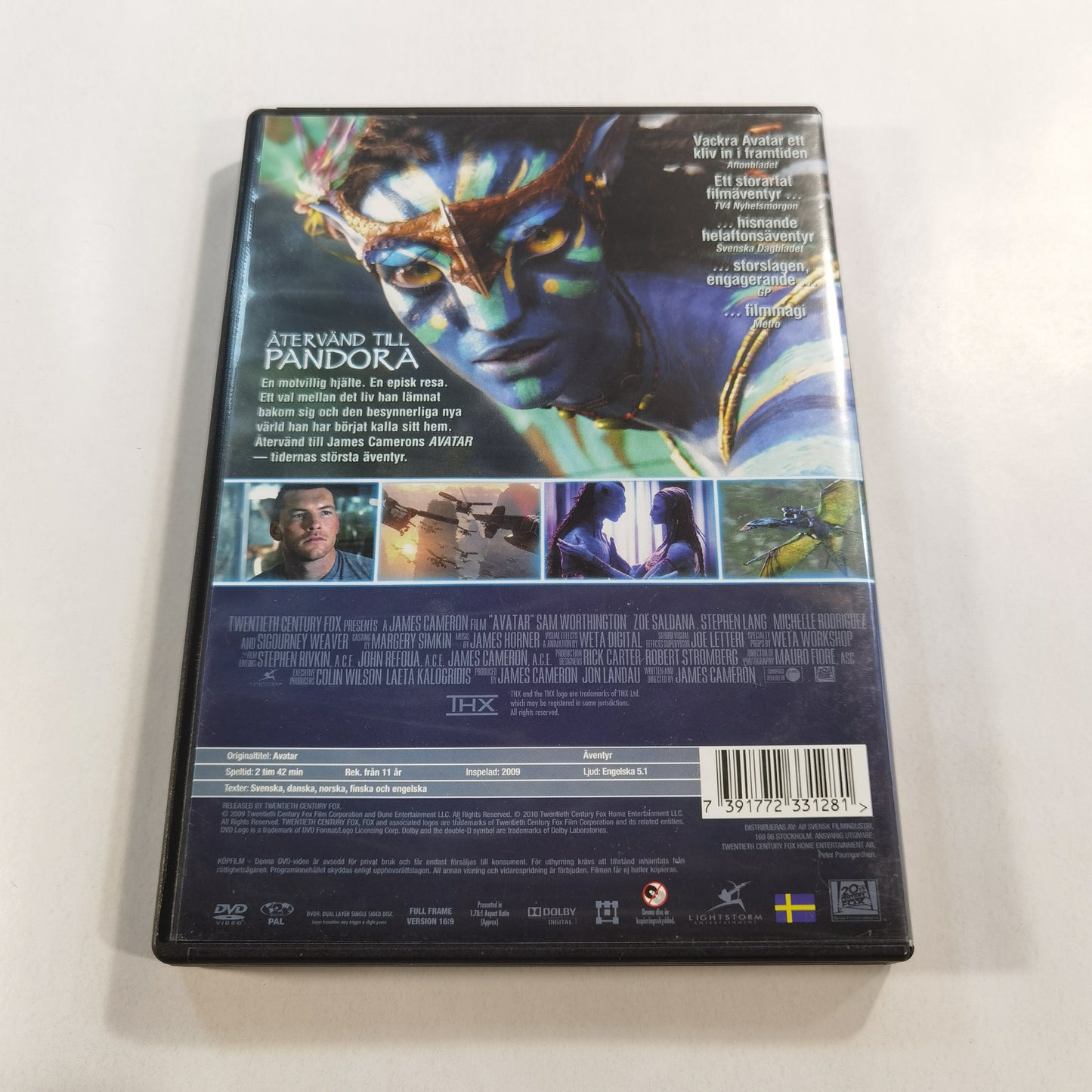 Avatar (2009) - DVD 7391772331281