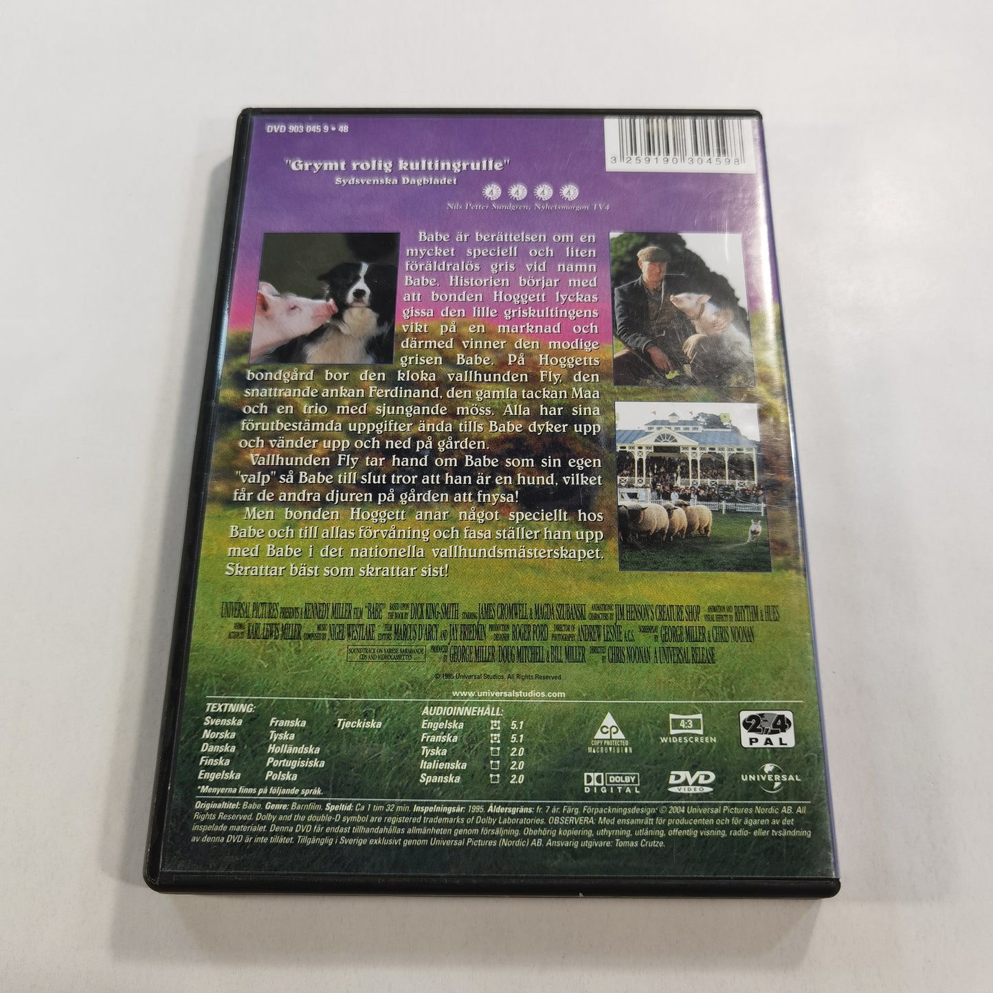 Babe (1995) - DVD SE 2004