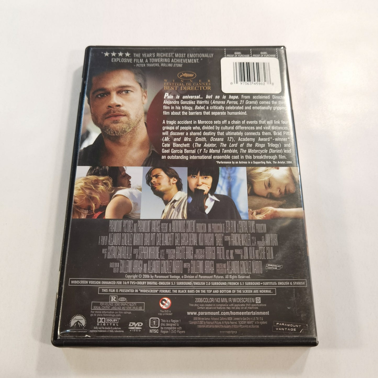 Babel (2006) - DVD US 2007