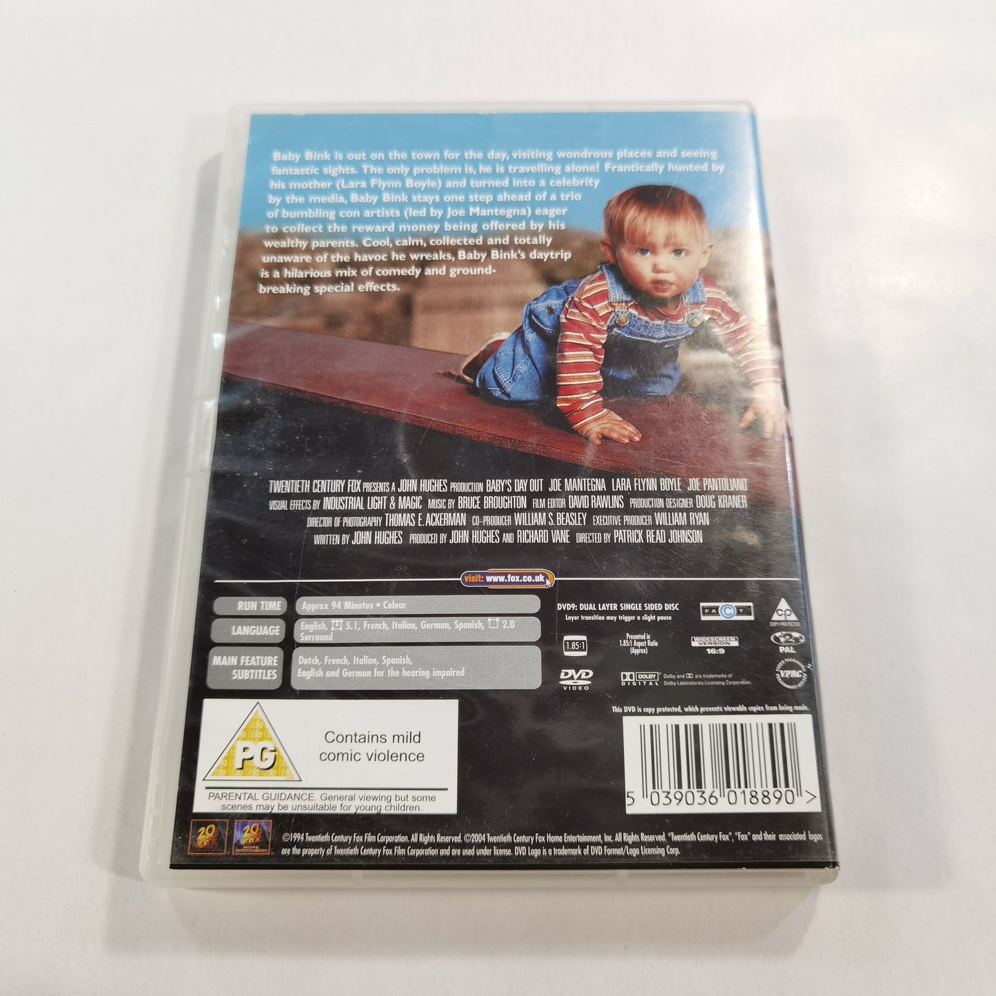 Baby's Day Out (1994) - DVD UK 2004