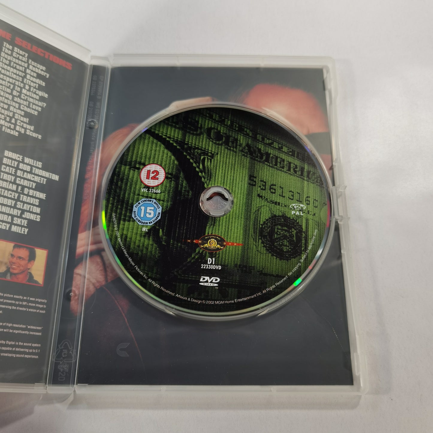 Bandits (2001) - DVD UK 2004