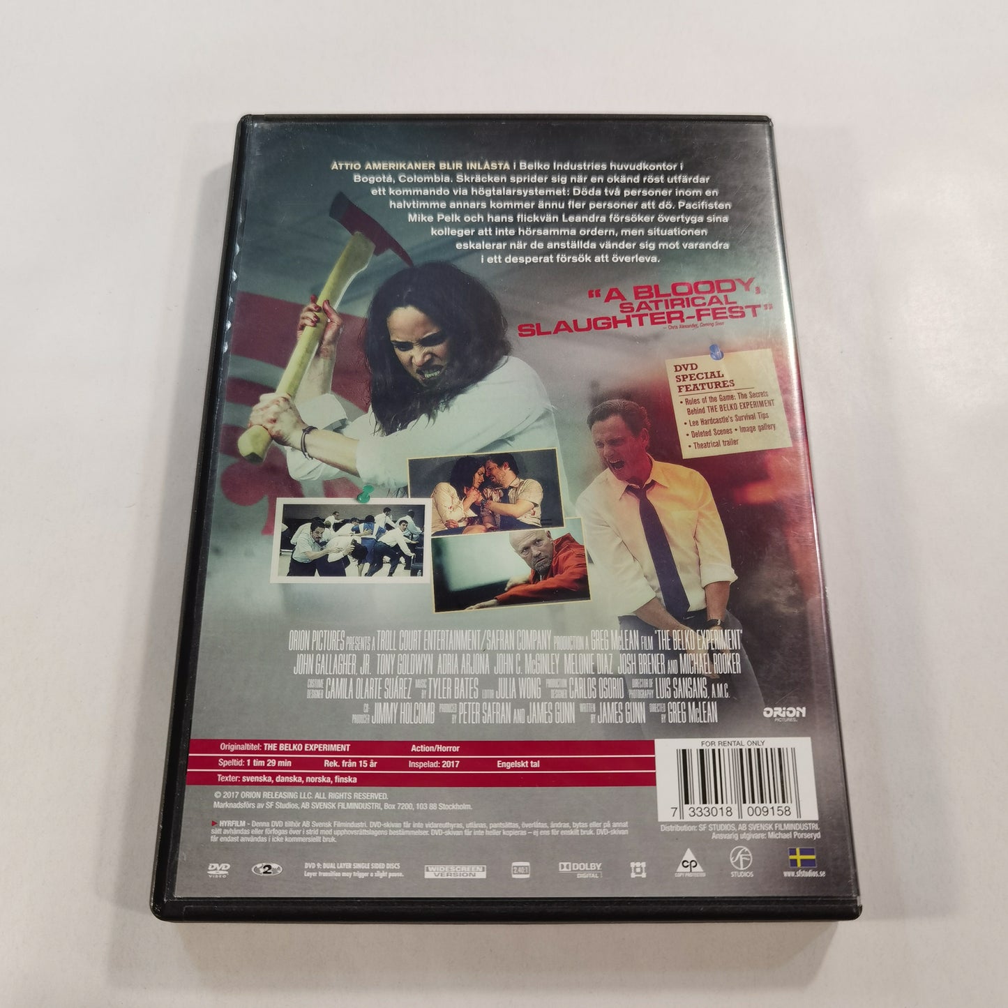 The Belko Experiment (2016) - DVD SE 2017