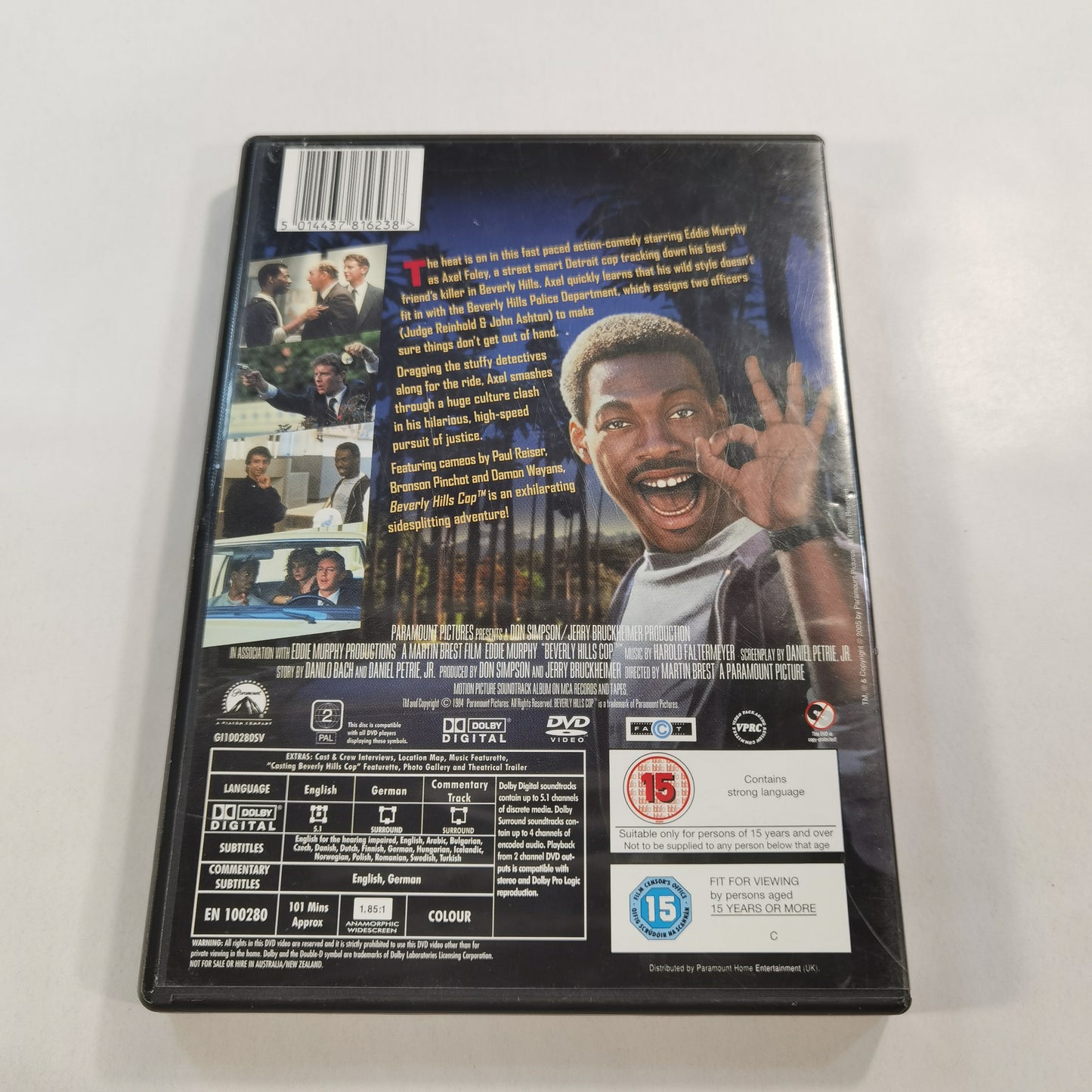 Beverly Hills Cop (1984) - DVD UK 2005 Special Collector's Edition